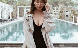 MC Quỳnh Chi khoe vẻ sexy với bikini