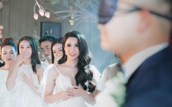 Chồng Diệp Lâm Anh nhận nhầm vợ trong tiệc cưới dù quen nhau 3 năm