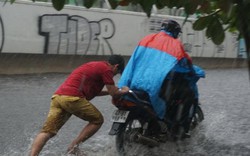 Mưa lớn, lại ngập nặng ở nơi có "siêu máy bơm" chống ngập