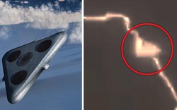 Sốc khi thấy UFO người ngoài hành tinh hút năng lượng từ tia chớp