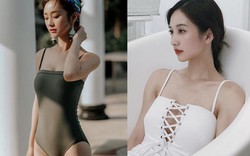 "Ngất ngây" vì sao nữ Việt diện bikini một mảnh khoe thân nõn nà