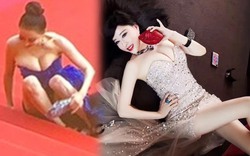 Hoa hậu Trung Quốc bị nghi cố tình "vồ ếch" ở Cannes là ai?
