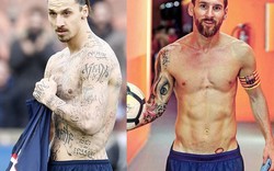 Zlatan Ibrahimovic, Messi, Ramos "nghiện" xăm nhất làng bóng?