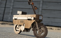 Siêu xe gỗ Laser Compo của xưởng Kirkshop: Đẹp đến từng centimet