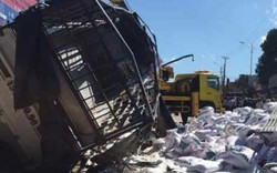 Vụ xe tải tông chết 5 người: Tình tiết bất ngờ cách hiện trường 2km