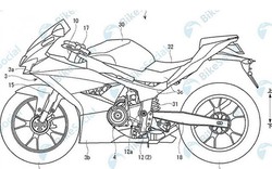 Lộ ảnh bằng sáng chế Suzuki GSX-R300, sắp trình làng