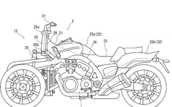 Yamaha sẽ phát triển "ma tốc độ" VMAX 3 bánh?
