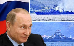 Tàu chiến Nga bị "bắt quả tang" chở đầy vũ khí tới Syria 