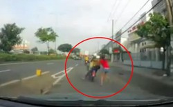 Clip: Cô gái tuyệt vọng kêu cứu khi bị cướp kéo lê trên quốc lộ