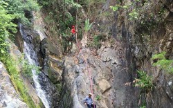 Clip cận cảnh thác dữ Lao Phào 7 tầng, nơi phát hiện thi thể nam phượt thủ