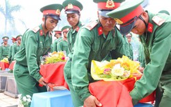 Truy điệu, an táng 21 liệt sĩ hy sinh ở Campuchia