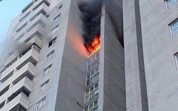 Clip: Toàn cảnh vụ cháy chung cư 23 tầng ở Hà Nội