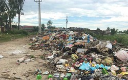 Thanh Hóa: Nhà máy đóng cửa, dân khổ sở vì những núi rác