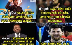 ẢNH CHẾ BÓNG ĐÁ (29.5): "Thánh dự đoán" Pele khiến Messi khóc, Ronaldo cười