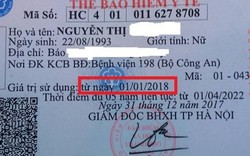 Không in mới, đổi thẻ BHYT từ năm 2019