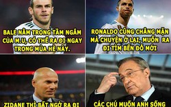 ẢNH CHẾ BÓNG ĐÁ (1.6): Real “tan đàn xẻ nghé”, Zidane “gieo sầu” cho Perez