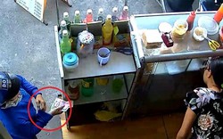 Clip: Nữ quái dùng "ảo thuật" để lừa tiền tại tiệm bánh