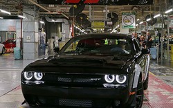 Chiếc Dodge Challenger SRT Demon 2018 cuối cùng đã rời khỏi dây chuyền sản xuất