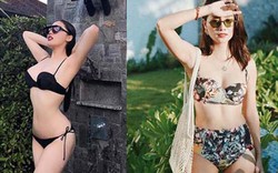 Hoa hậu Kỳ Duyên diện bikini nhỏ xíu dẫn đầu top sao "hở bạo"