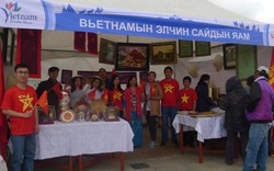 Gian hàng Việt  - điểm nhấn trong triển lãm du lịch tại Ulan Bator