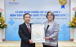 Vinmec Times City nhận chứng chỉ chất lượng quốc tế JCI lần thứ 2