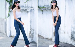 Mốt jeans ống vẩy “thời ông bà anh” gây sốt trở lại