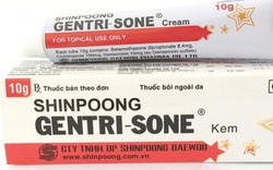 Nghi ngờ thuốc kem Shinpoong Gentri-sone là giả
