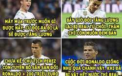 ẢNH CHẾ BÓNG ĐÁ (9.6): Ronaldo bị Real "vắt chanh bỏ vỏ", VTV quá khôn