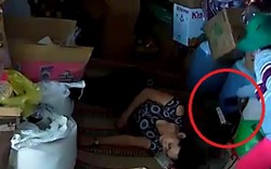 Clip: Người phụ nữ ngủ say bị trộm "cuỗm" điện thoại sát người