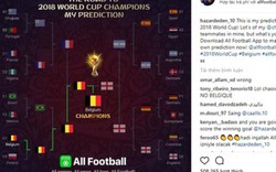 Eden Hazard trổ tài dự đoán World Cup 2018: “Trù ẻo” ĐT Đức