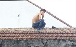 Thông tin chính thức đối tượng nghi ngáo đá cố thủ trên mái nhà ở Huế
