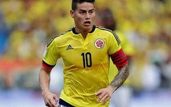 ĐT Colombia nhận tin không vui về James Rodriguez