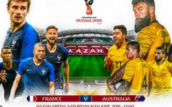 Nhận định, dự đoán kết quả Pháp vs Australia (17h ngày 16.6): Gà trống gáy vang