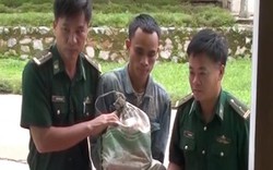 Vác bao tải chứa ma tuý đưa vào Việt Nam