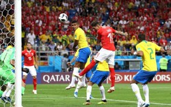 Bàn thắng của Thụy Sĩ vào lưới Brazil đã phạm luật