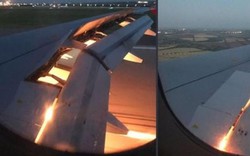 Clip World Cup: Máy bay chở đội bóng Ả-rập Xê-út "bị cháy động cơ"