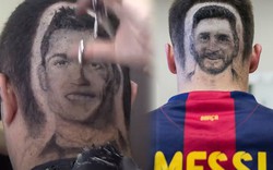Đẹp mùa World Cup: Fan cắt tóc hình mặt CR7, Messi