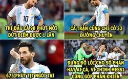 ẢNH CHẾ WORLD CUP (22.6): Messi báo hại Argentina, Maradona cầu xin Croatia
