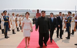 Phu nhân ông Kim Jong Un đẹp như một đoá hồng và mặc rất tinh tế