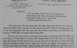 Thanh tra toàn diện dự án đầu tư xây dựng chợ Phố Hiến, Hưng Yên