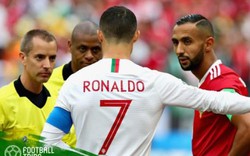 Cầu thủ Ma-rốc tố trọng tài “xin áo đấu của Ronaldo và Pepe”