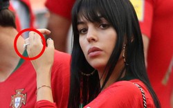 World Cup: Bạn gái Ronaldo gây sốt khi đeo nhẫn kim cương khủng 