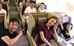 Cường Đô La công khai đưa Đàm Thu Trang và con trai riêng đi du lịch