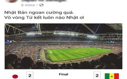 Nhật chiến đấu quả cảm tại World Cup 2018, Facebooker Việt "phát khóc"