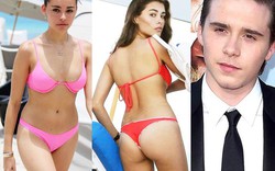 Bồ cũ của quý tử nhà Beckham quá đẹp và bốc lửa khi mặc bikini bé xíu