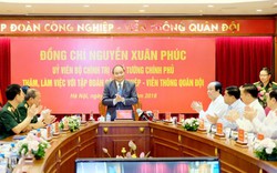 Thủ tướng làm việc tại Tập đoàn Viettel