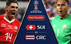 Phân tích tỷ lệ Thụy Sĩ vs Costa Rica (1h00 ngày 28.6): Khan hiếm bàn thắng