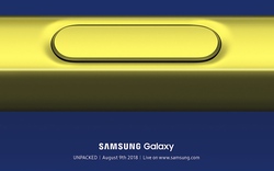 Samsung chính thức gửi thư mời sự kiện Galaxy Note 9