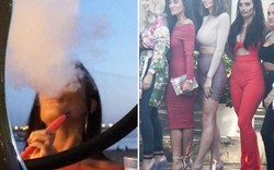 World Cup: Vợ và bồ cầu thủ Anh hút shisha, "xõa" tới 3 giờ sáng 