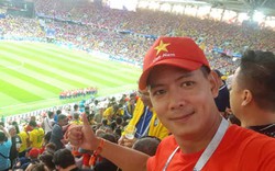 Bình Minh gác công việc sang Nga cổ vũ cho tuyển Brazil